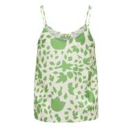Only Selina Damen Tanktop Beige/Grün Ansicht 2