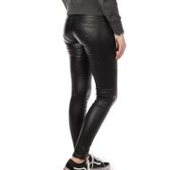 Beschichtete Skinny-Hose Schwarz Monday Premium Glitter Ansicht 2