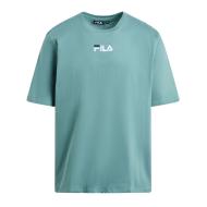 T-Shirt Blau Herren Fila Embroidered