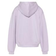 Sudadera malva para mujer Schott SWHBRODEDW ver 2