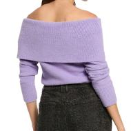 Pull Violet Femme Morgan BOGO vue 2