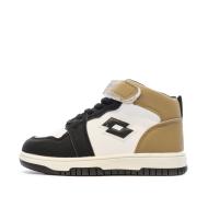 Zapatillas Lotto Ravenne Niño Negro/Blanco