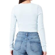 T-shirt Bleu Femme JJXX Feline vue 2
