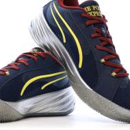 Men's navy/red basketball Puma All-pro Nitro Polar Express Photo of the Espace des Marques %store% store - view of %key%