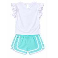Champion Girls’ White/Turquoise Set C414ST888 Photo of the Espace des Marques %store% store - view of %key%