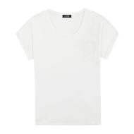 Camiseta blanca de mujer TBS ZILDOTEE