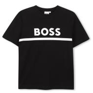 Hugo Boss Boys’ Black T-Shirt J52701 affordable