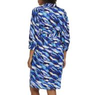 Robe de Grossesse Bleu Femme Vero Moda Marternity Kleo vue 2