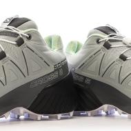 Zapatillas de senderismo grises para mujer Salomon Speedcross ver 7