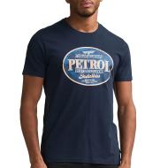 T-Shirt Marine Homme Petrol Industries Classicss pas cher