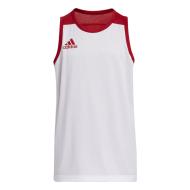 Camiseta de baloncesto Adidas Spee Roja, Niño ver 2