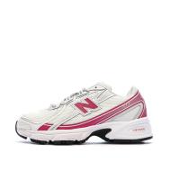 Weiße/Fuchsiafarbene Damen-Sneaker New Balance 740
