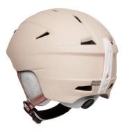Casque de ski Rose Femme Cairn Electron Powder vue 2