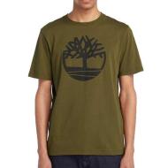 Timberland Men's Khaki T-Shirt TB0A2 affordable