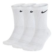 X3 Paires de Chaussettes Blanches Homme Nike Everyday Cush pas cher