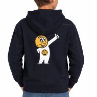 Sweatshirt Marine für Jungen DDP Hoody Ansicht 2