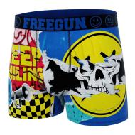 Boxers negros/amarillos para hombre Freegun Tag barato