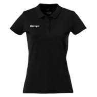 Polo negro para mujer Kempa Women barato