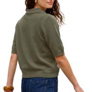 Grünes Damen-Polohemd von Vero Moda Foemily 2/4 Ansicht 2