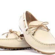 Mokassins Beige Frau Geox Leelyan Ansicht 7