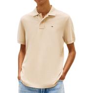 Polo écru Homme Tommy Hilfiger Regular pas cher
