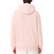 Sweat à Capuche Rose Pâle Homme Lacoste vue 2