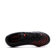 Chaussures de football Noires/Rouges Garçon Adidas Predator vue 4