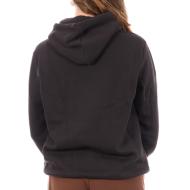 Sweat à Capuche Noir Femme Schott SIM vue 2