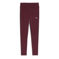 Pantalones de chándal Puma Ess de cintura alta para mujer, color burdeos barato