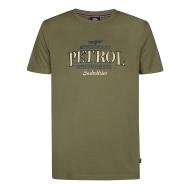 T-Shirt Kaki Homme Petrol Industries Classics pas cher