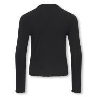 Camiseta negra de chica Kids ONLY Gamour ver 2