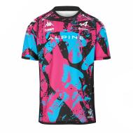Maillot Rose/Turquoise Garçon Kappa Kombat