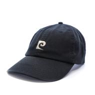 Einfarbige schwarze Herren-Kappe von Pierre Cardin LOG günstig