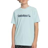 T-Shirt Bleu Homme Quiksilver Alllinedup pas cher