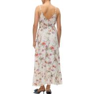 Kleid Beige/Rot/Grün Frau Vero Moda Easy Ansicht 2