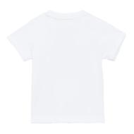 Adidas Boy's Weiß/Schwarzes T-Shirt JE0520 Ansicht 2