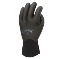Schwarze Billabong 3 Furnace Surfhandschuhe für Damen und Herren Ansicht 2