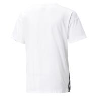Weißes Puma Power Elongated T-Shirt für Jungen Ansicht 2