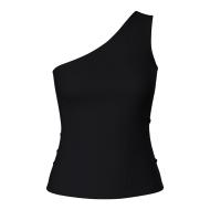 Camiseta negra de mujer Pieces Cruka ver 2