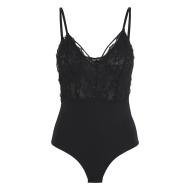 Body Pieces Negro Mujer Nichelle barato