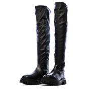 Botas al muslo Geox Iridea Mujer Negras ver 6