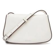 Bolso bandolera blanco para mujer Calvin Klein Jeans Flap Camera ver 2