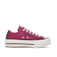 Rosa Sneakers Frau Converse Chuck Taylor All Star Lift A05438C Ansicht 2