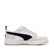 Baskets Blanches/Noires/Beige Mixte Puma Caven 2.0 vue 2