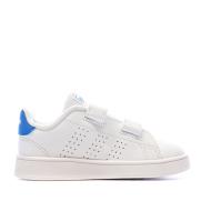 Weiße Sneaker für Babys/Kinder von Adidas Advantage Ansicht 2