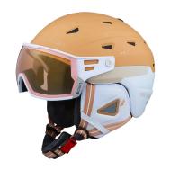 Casque de ski Orange Femme Cairn Maverick Visor Evolight