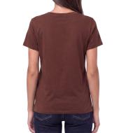 Teddy Smith Ribelles Women’s Brown T-Shirt Photo of the Espace des Marques %store% store - view of %key%