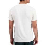 Le Coq Sportif Tennis Pro Sporttrikot Ecru/Grün Ansicht 2