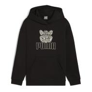 Sudadera con capucha negra de niña Puma Ess+ Tropicat barato