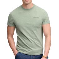 T-Shirt Vert Clair Homme Superdry Essential pas cher
